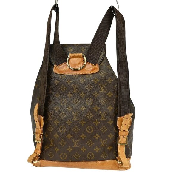 BUYIT LOUIS VUITTON MONTSOURIS GM BACKPACK MONOGRAM M51135 MI1925 YQ05843 main image 7